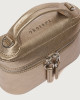 Orciani Mini bag Joy Pepita in pelle metallizzata Pelle metallizzata BRONZO