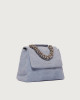 Orciani Borsa Sveva Twilight Piccola a mano in nabuk stampa cocco Pelle nabuk CIELO