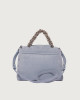 Orciani Borsa Sveva Twilight Piccola a mano in nabuk stampa cocco Pelle nabuk CIELO