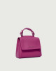 Orciani Borsa Sveva Soft Mini a mano in pelle con tracolla Pelle martellata FUCSIA