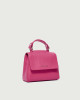 Orciani Borsa Sveva Soft Mini a mano in pelle con tracolla Pelle martellata FUCSIA