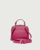 Orciani Borsa Sveva Soft Mini a mano in pelle con tracolla Pelle martellata FUCSIA