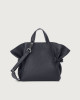 Orciani Borsa a mano piccola Fan Soft in pelle Pelle NAVY