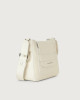 Orciani Borsa Dama Soft Midi in pelle con tracolla Pelle martellata BIANCO