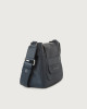 Orciani Borsa Dama Soft Midi in pelle con tracolla Pelle martellata NAVY