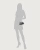 Orciani Clutch Gossip Soft in pelle martellata Pelle martellata NERO