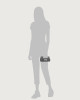 Orciani Clutch Gossip Soft in pelle martellata Pelle martellata NERO