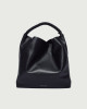 Orciani Borsa Todo Sense Scooby a spalla in pelle martellata Pelle NERO