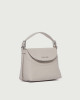 Orciani Borsa a mano Nana Small Soft in pelle con tracolla Pelle martellata AVORIO