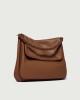 Orciani Borsa a spalla Diana Sense Scooby Large in pelle con tracolla Pelle CUOIO