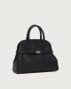 Orciani Borsa Aura Soft Midi a mano in pelle martellata con tracolla Pelle martellata NERO