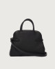 Orciani Borsa Aura Soft Midi a mano in pelle martellata con tracolla Pelle martellata NERO