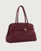 Orciani Borsa Aura Peach Large a spalla in suede con tracolla Pelle scamosciata CHIANTI