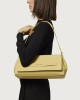 Orciani Borsa Gossip Longuette Soft a spalla in pelle martellata Pelle martellata CEDRO