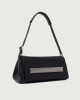 Orciani Borsa Gossip Longuette Alba Chain a spalla in pelle Pelle liscia NERO