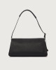Orciani Borsa Gossip Longuette Soft a spalla in pelle martellata Pelle martellata NERO