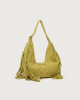 Borsa Isola Peach Fringe Small a spalla in suede