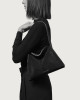 Orciani Borsa Trinity Soft Small a spalla in pelle martellata Pelle martellata BISCOTTO