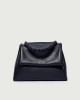 Orciani Borsa Sveva Sense Scooby Media a spalla in pelle con tracolla Pelle NERO