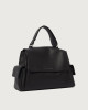 Orciani Borsa Sveva Sense Cargo Midi a spalla in pelle con tracolla Pelle martellata NERO