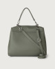 Orciani Borsa Sveva Soft Media a spalla in pelle con tracolla Pelle OLIVO