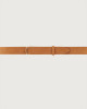 Orciani Cintura Nobuckle Suede in camoscio e tessuto Camoscio, Tessuto BRANDY