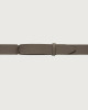 Orciani Cintura Nobuckle Micron in pelle Pelle martellata TAUPE