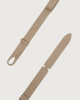 Orciani Cintura NoBuckle Nabucco in pelle nabuk Pelle nabuk ACACIA
