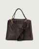 Orciani Borsa a spalla Sveva Nappa Media in pelle con tracolla Nappa CIOCCOLATO