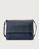 Orciani Borsa messenger Micron in pelle martellata Pelle martellata NAVY