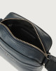 Orciani Borsa messenger piccola Micron in pelle Pelle martellata NAVY