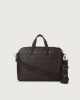 Orciani Borsa briefcase Micron in pelle Pelle martellata EBANO