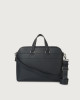 Orciani Borsa briefcase Micron in pelle Pelle martellata NAVY