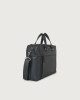 Orciani Borsa briefcase Micron in pelle Pelle martellata NAVY