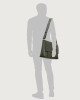 Orciani Borsa messenger Micron in pelle martellata Pelle martellata TAUPE