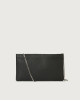 Orciani Pochette Soft in in pelle con tracolla Pelle martellata NERO