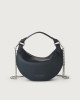 Orciani Mini Bag Dumpling Soft in pelle con tracolla Pelle martellata NAVY