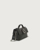 Orciani Mini bag Basset Soft in pelle con tracolla Pelle martellata NERO