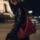 Borsa a spalla Handy Notturno in pelle