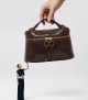 Orciani Mini bag Joy Exotic in pelle effetto pitone Pelle stampata CAFFE'