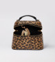 Orciani Mini bag Joy Leopard in pelle Pelle lucida, Pelle stampata UNIQUE