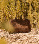 Orciani Borsa Sveva Peach Woven Media a spalla in suede con tracolla Pelle scamosciata COCOA