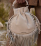 Orciani Mini bag Juice Jungle in pelle Pelle liscia BURRO