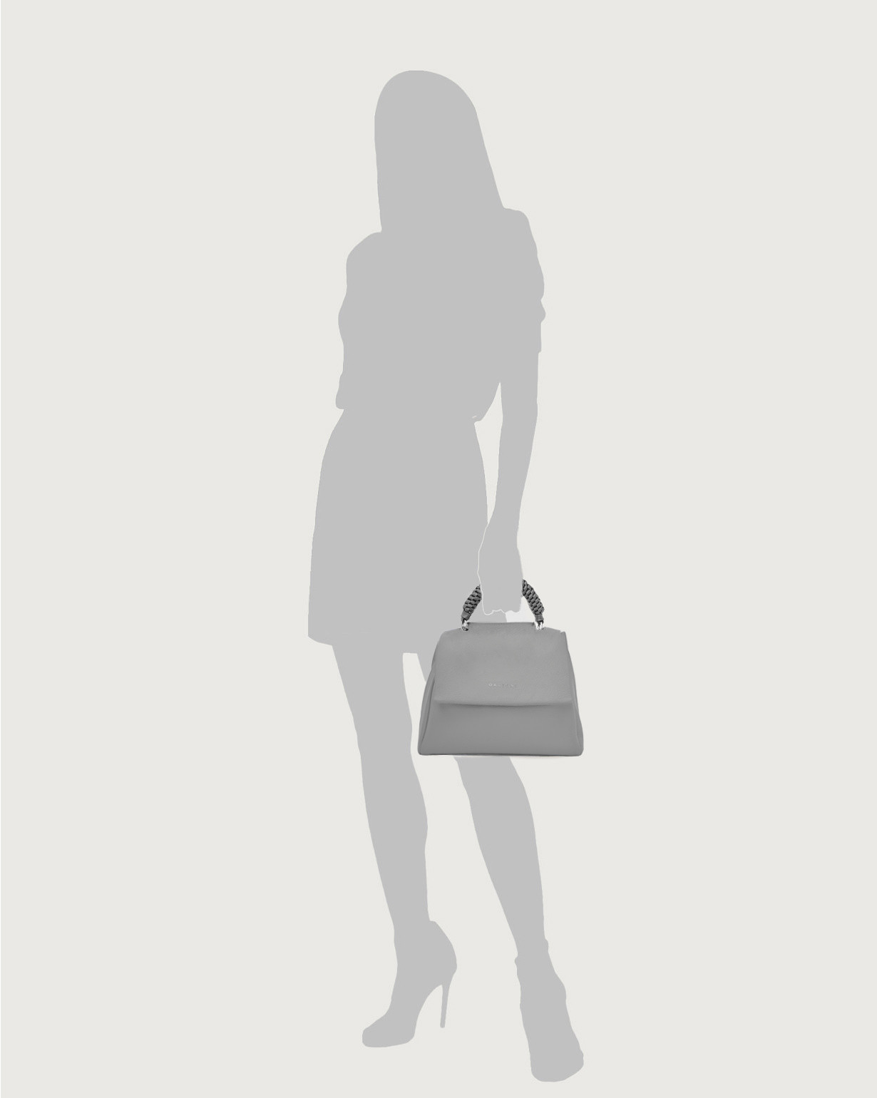 ORCIANI | Sveva Sense Scooby Small leather handbag with