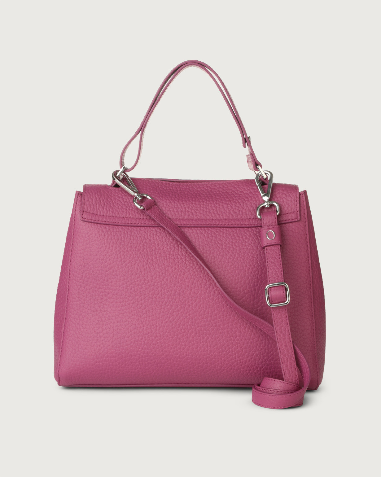 Medium handbag with online shoulder strap
