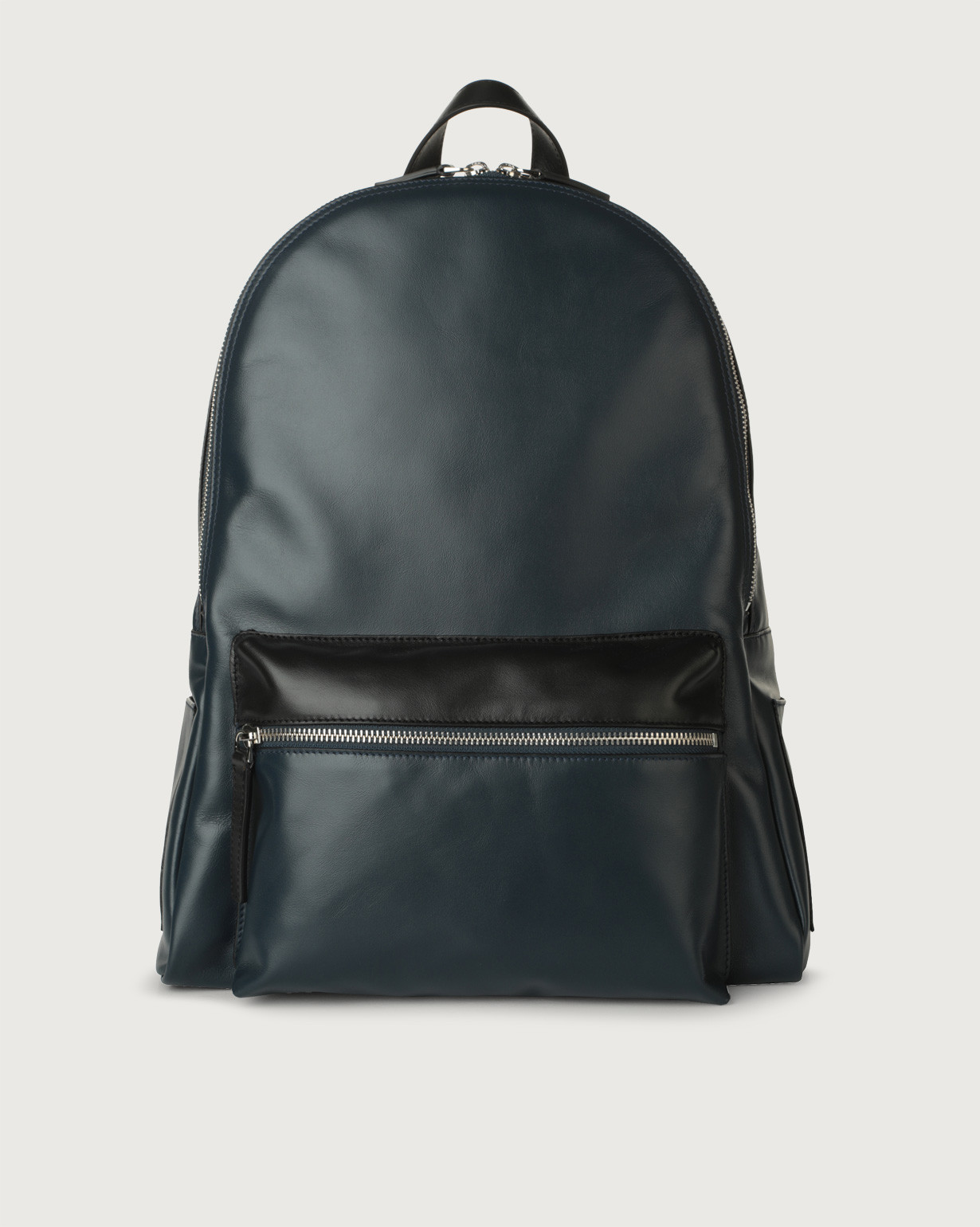 calf leather backpack