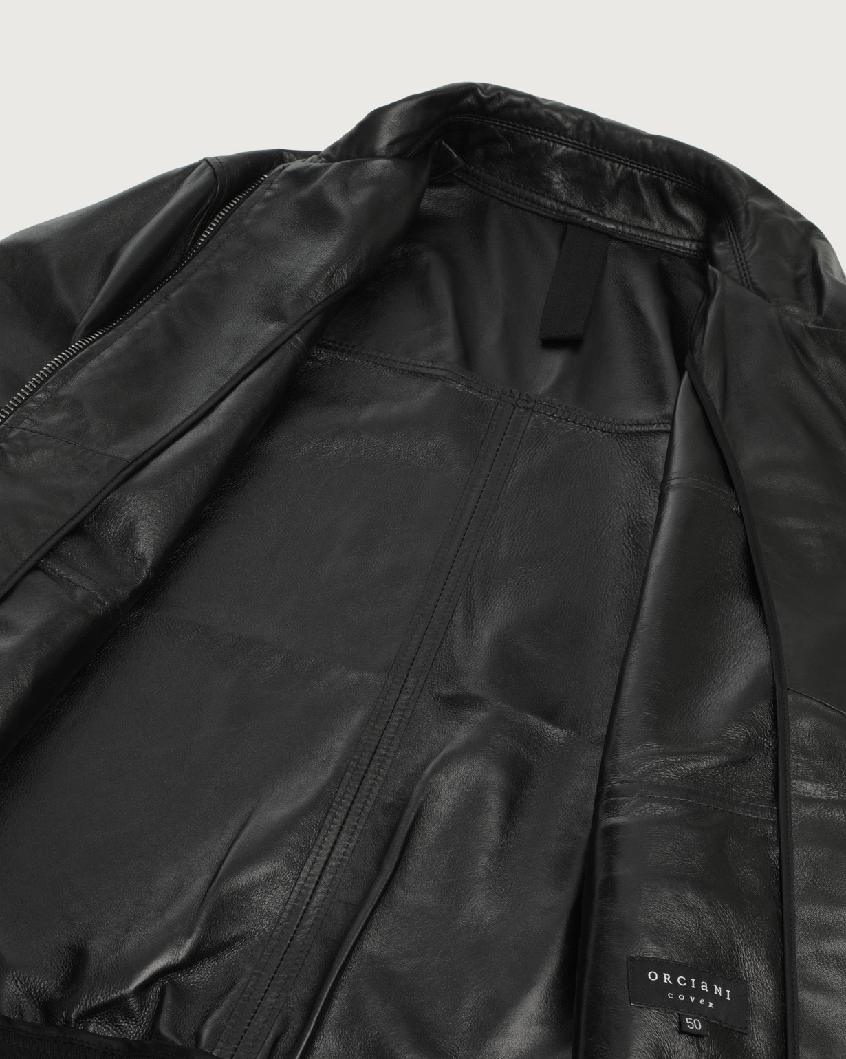 ORCIANI | Nappa Nature leather jacket. color Black