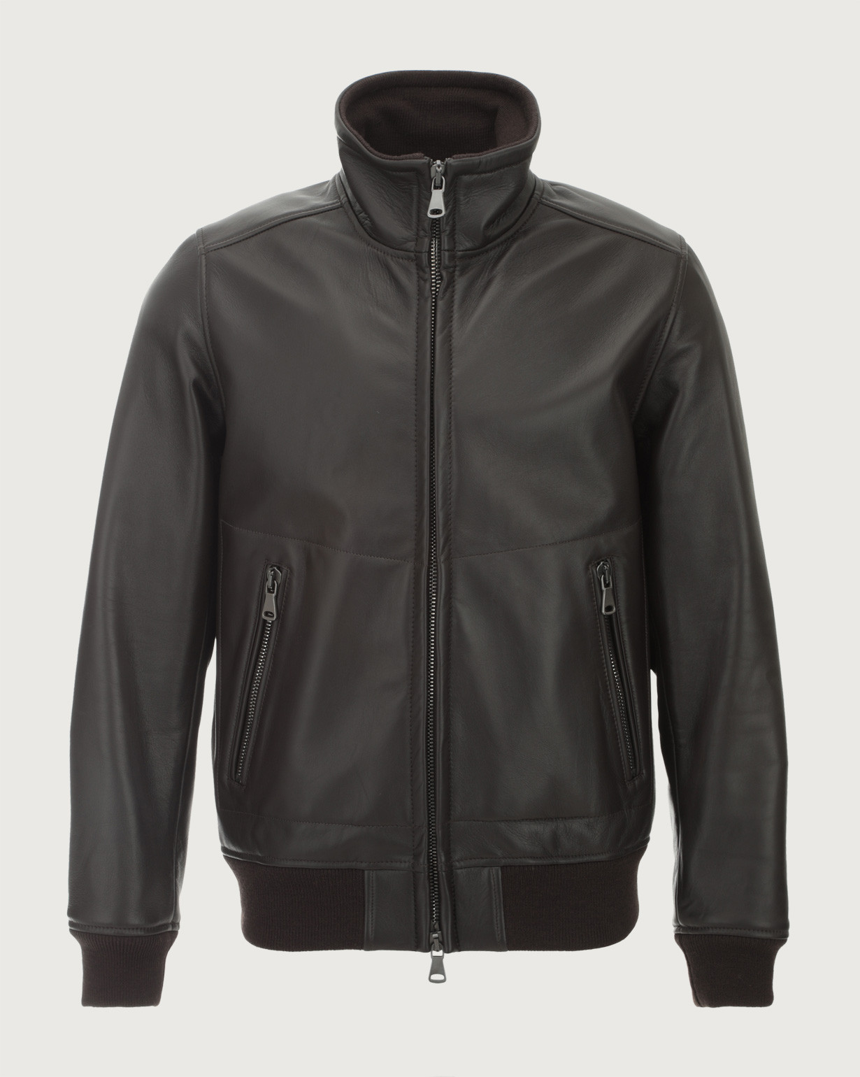 Nappa Pile leather jacket