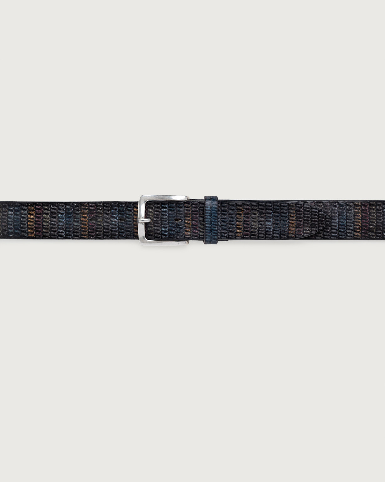 小物 ORCIANI white crocodile leather belt ORCIANI white crocodile leather belt