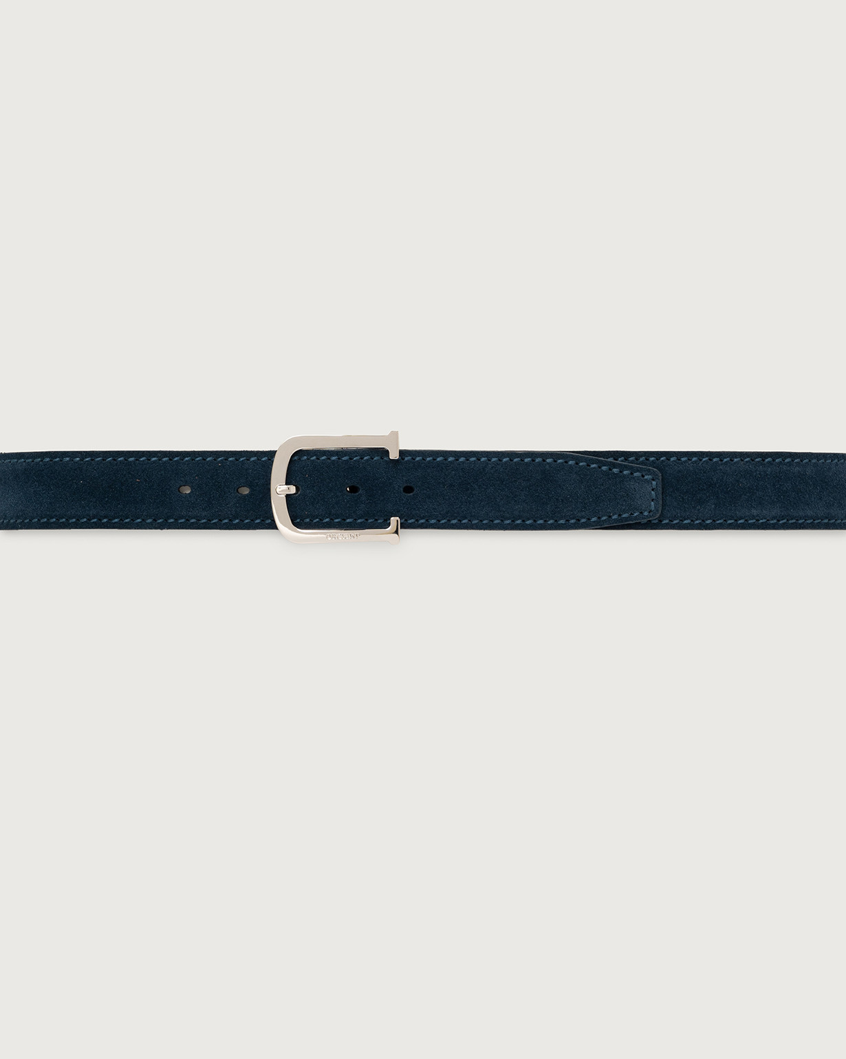 ORCIANI | Amalfi classic suede leather belt 3,5 cm. color